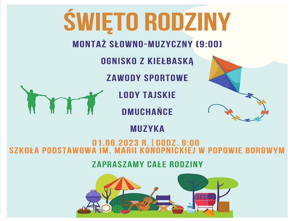 Plakat na Święto Rodziny